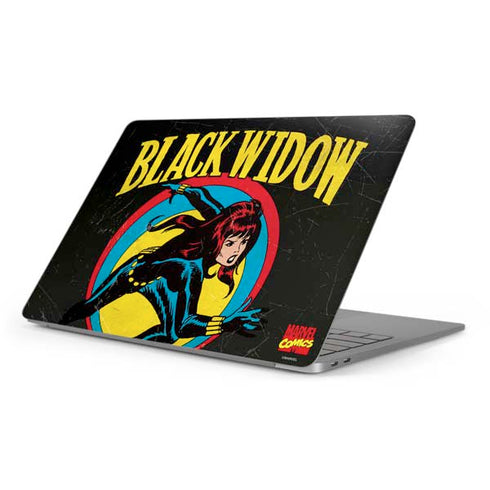 Marvel Classic Comics Black Widow Apple MacBook Pro 16-inch Skin